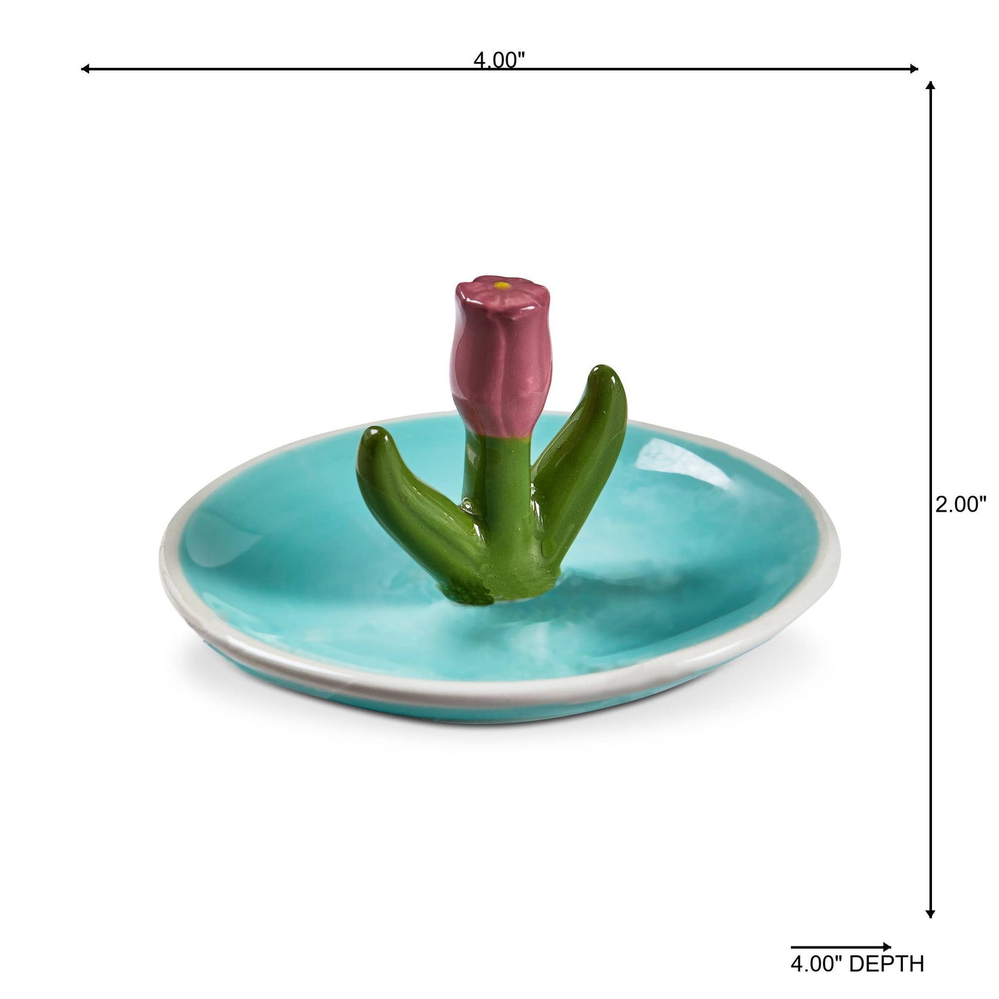 Tulip Ring Dish Multi Earthenware Spring