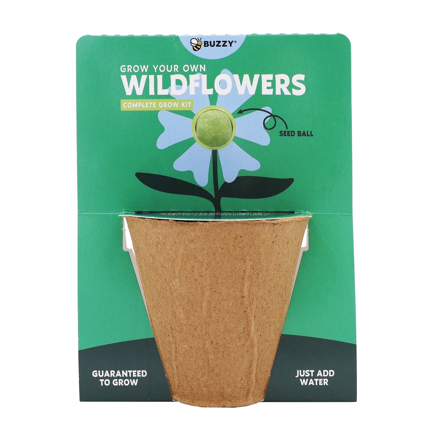 Wildflower Seed Ball Cups 6pk | Pollinator Mix | Bee Garden