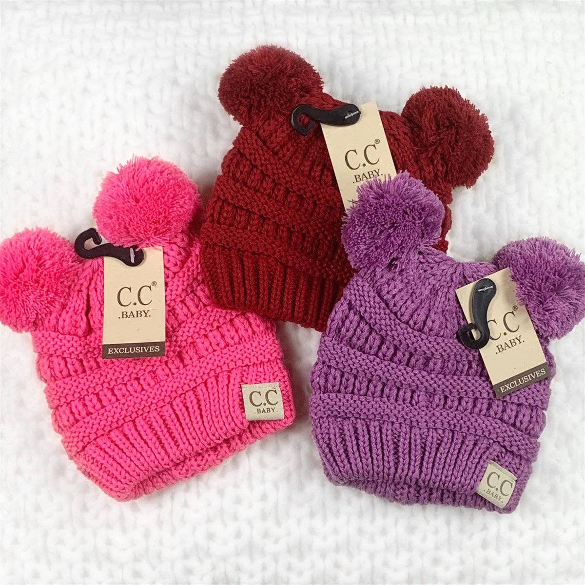 Cc Baby Pom Beanie  ( BABY-23POMPOM )