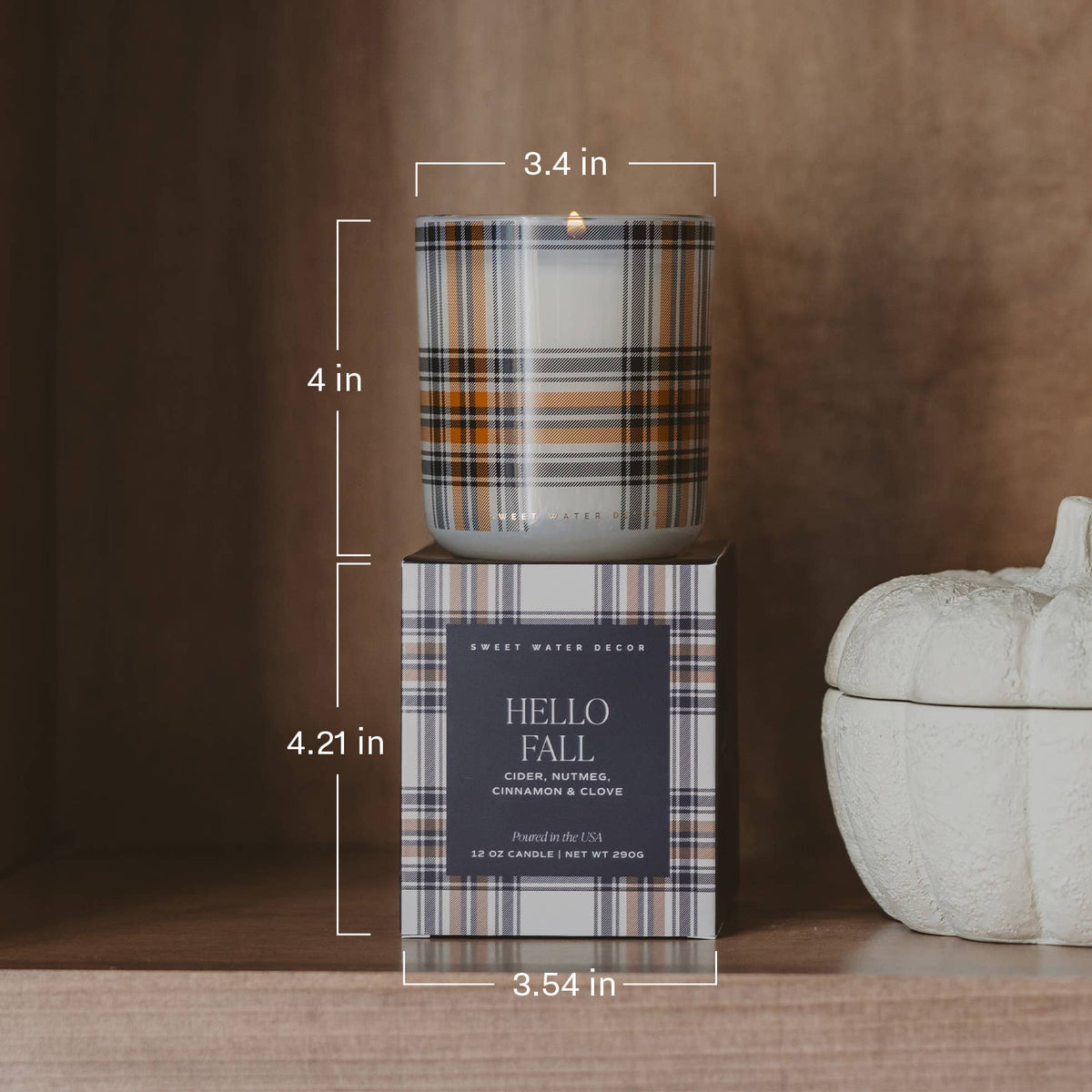 *NEW* Cozy Season 12 oz Boxed Soy Candle - Fall Decor & Gift