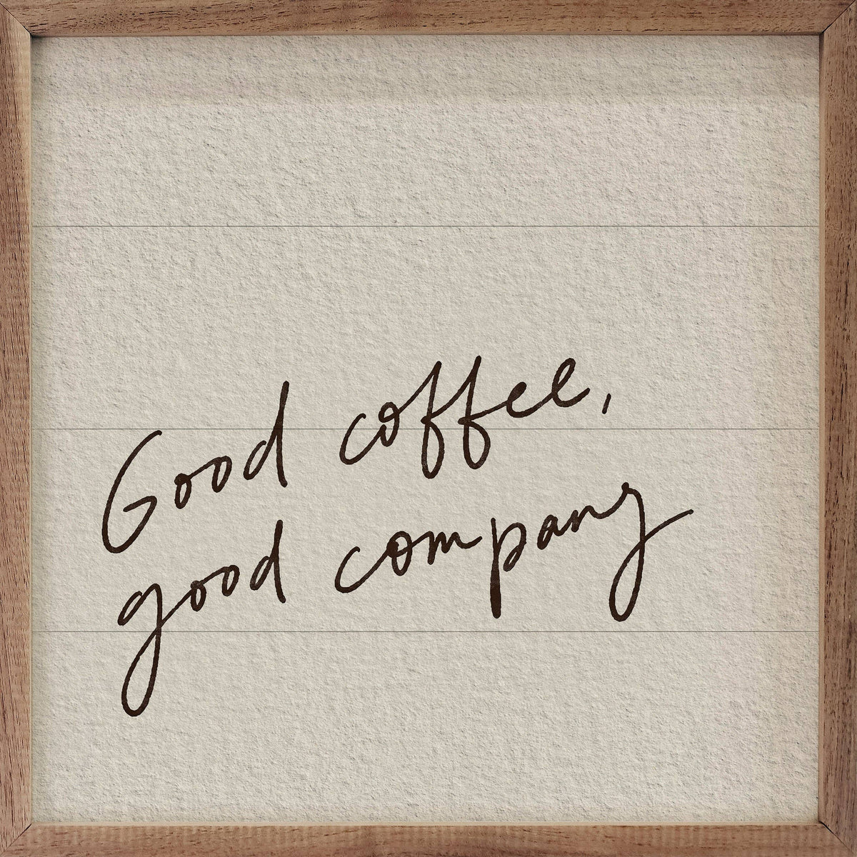 Good Coffee Good Company