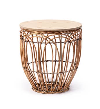 Plant Stands, Open Weave Set of 2  Item # 65235