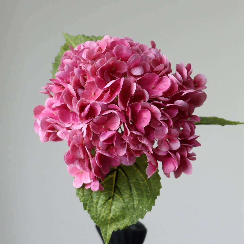 21''T Hydrangea Real Touch Fake Flower, Blooming Hydrangeas