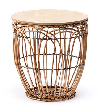 Plant Stands, Open Weave Set of 2  Item # 65235