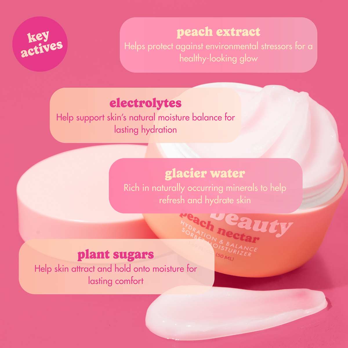 Peach Nectar Sorbet Moisturizer